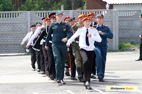 Закрытие кадетской смены "Патриоты Зауралья"