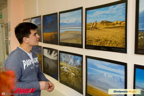Открытие выставки Э. Кутыгина "Монголия. Дорогами ветров"