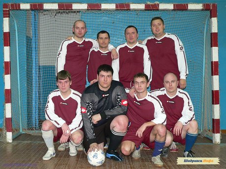Шадринский мини-футбол 2010/11. Команда Никас-ЭВМ