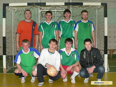 Шадринский мини-футбол 2010/11. Команда Гонг
