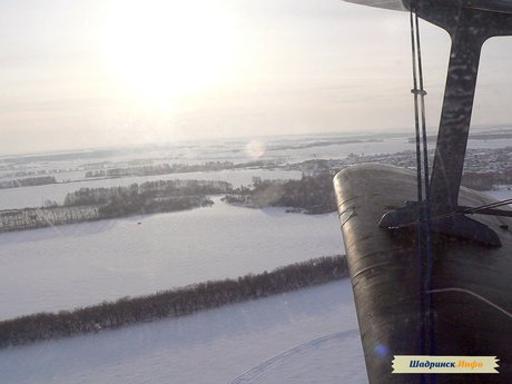 Шадринск с высоты 2 (зима)
