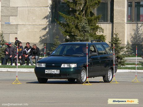 Первенство по автомобильному троеборью среди студентов СПО-2011