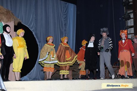 Открытие I театрального фестиваля «Шадринский Гусь» (часть-1)