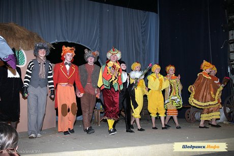 Открытие I театрального фестиваля «Шадринский Гусь» (часть-1)