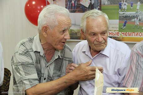 Торжественный прием ветеранов и игроков "Торпедо" в честь 70-летия команды