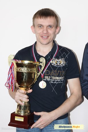 Награждение призеров чемпионата и первенства г. Шадринска по мини-футболу 2013/14