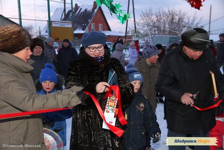 Открытие Новогодних елок в Шадринске
