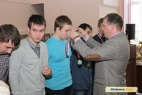 2014/15 Награждение призеров мини-футбольных соревнований г. Шадринска