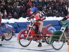 Организуется прямая трансляция финала чемпионата России по мотогонкам на льду.