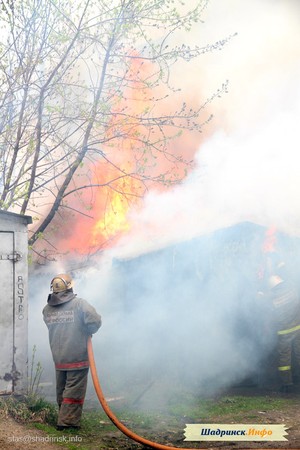 Пожар 9 мая постройки Свердлова 77