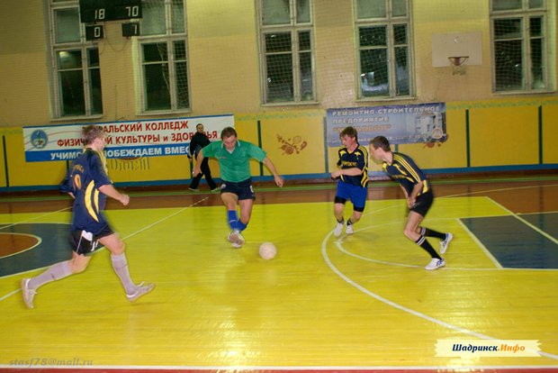 Финал Кубка г. Шадринска по мини-футболу