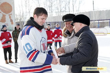 VIII Областной хоккейный турнир, посвященный Дню защитника Отечества. Награждение.