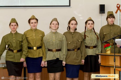 Накануне Дня Победы - встреча в ШГПУ