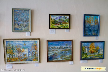 Открытие выставки картин "Цвета родины" Юрия Кислицына