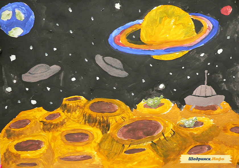 День космонавтики изо 2 класс презентация. Рисунок на тему космос. Детские рисунки на тему космос. Рисунки на тему космос для детей. Рисунок на тему космос красками.
