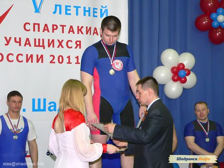 Тяжелая атлетика УРФО. Спартакиада учащихся 2011
