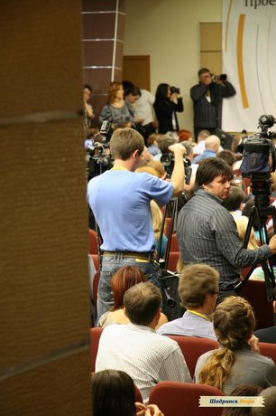 Всероссийская пресс-конференция Михаила Прохорова и партии «Правое дело»