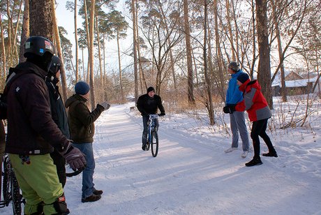 Первенство г.Шадринска по Cross Country 2012. Зима