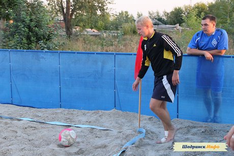 I Кубок г.Шадринска по пляжному футболу 2012