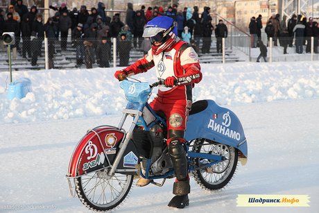 2-й день Полуфинала Личного Чемпионата России по мотогонкам на льду 2012-13