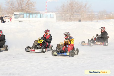 Лично-командные соревнования по зимнему картингу Гран-При ШПК 2013