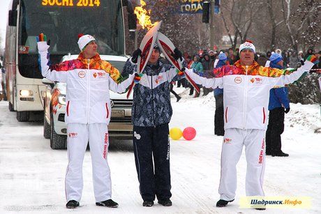 Эстафета Олимпийского огня Сочи 2014
