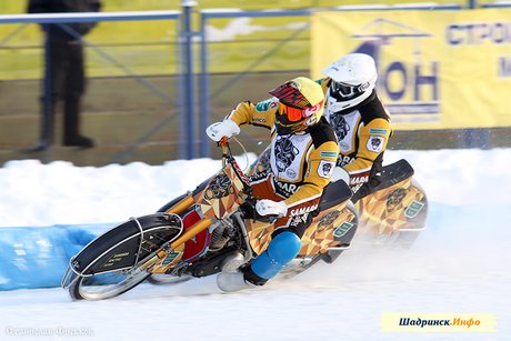 Полуфинал Личного чемпионата России по мотогонкам на льду 2013-2014