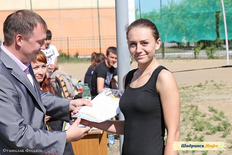 Открытый чемпионат ШГПИ по пляжному волейболу среди девушек