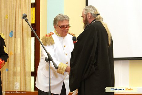 Ветераны Президентского кремлевского полка в Шадринске