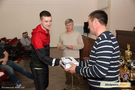 2014/15 Награждение призеров мини-футбольных соревнований г. Шадринска