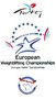 Светлана Черемшанова на Чемпионате Европы по тяжелой атлетике
